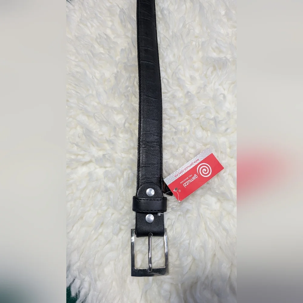 Black Leather Belt